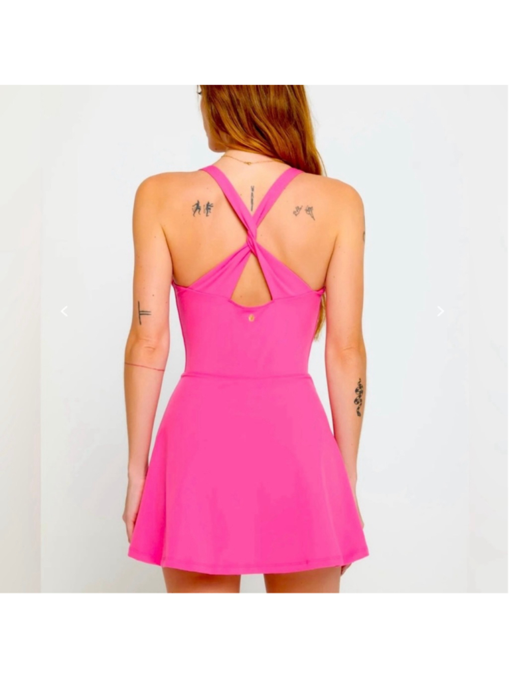 NWT Spiritual Gangster Pink Lexi Active Mini Dress M